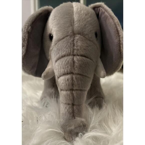Aurora Other - Miyoni Elephant Stuffed Animal Handmade Endangered Asian  By Aurora Plush